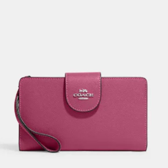 Coach - Phone Wallet With Wrist Strap (NWT) - Picture 1 of 6